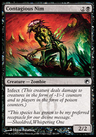Contagious Nim (Scars of Mirrodin) Light Play