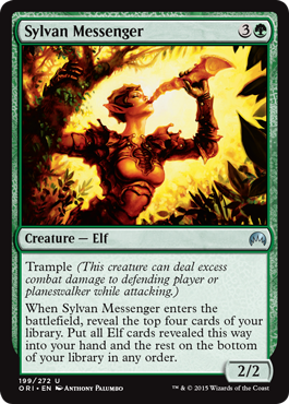Sylvan Messenger (Magic Origins) Light Play