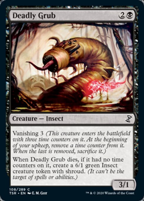 Deadly Grub (Time Spiral Remastered) Light Play