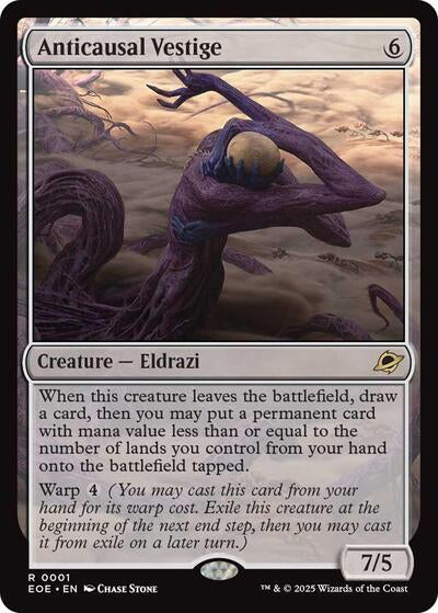 Anticausal Vestige (Edge of Eternities) Light Play