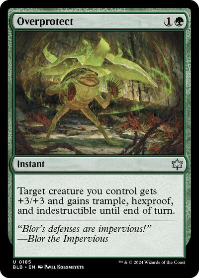 Overprotect (Bloomburrow) Light Play