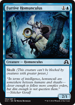 Furtive Homunculus (Shadows Over Innistrad) Light Play
