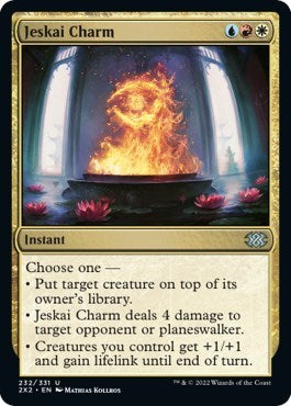 Jeskai Charm (Double Masters 2022) Light Play