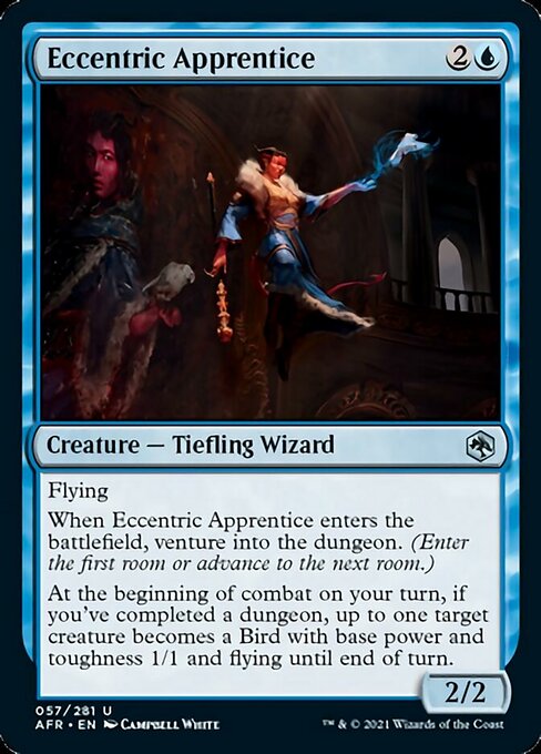 Eccentric Apprentice (Adventures in the Forgotten Realms) Light Play