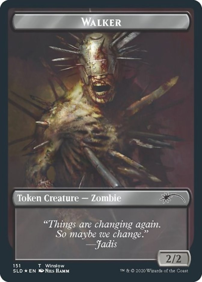 Walker Token 151 (Secret Lair) Near Mint Foil