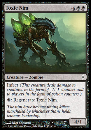 Toxic Nim (New Phyrexia) Light Play