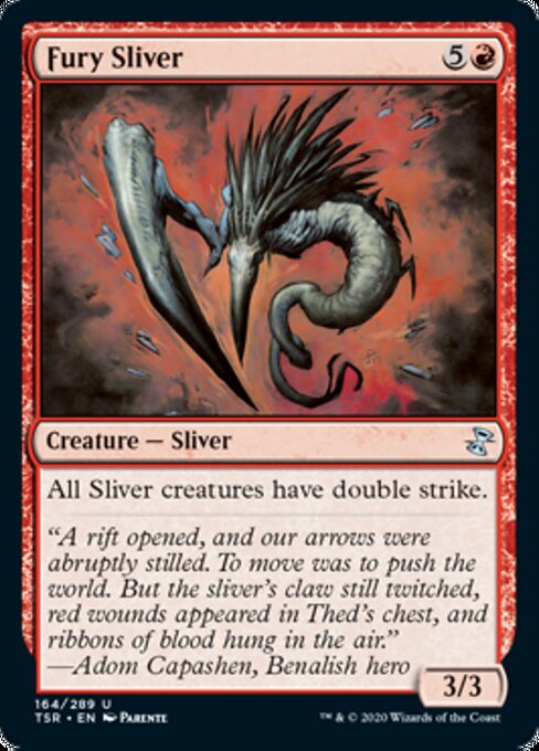 Fury Sliver (Time Spiral Remastered) Light Play