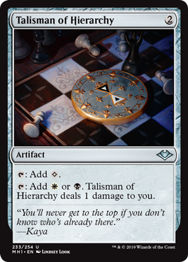 Talisman of Hierarchy (Modern Horizons) Light Play