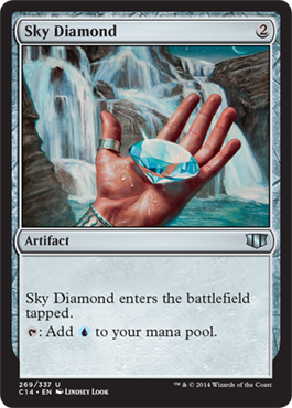 Sky Diamond (Commander 2014 Edition) Light Play