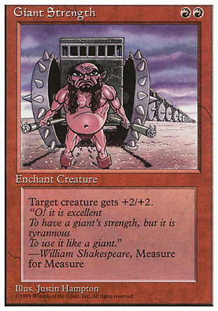Giant Strength (4th Edition) Light Play