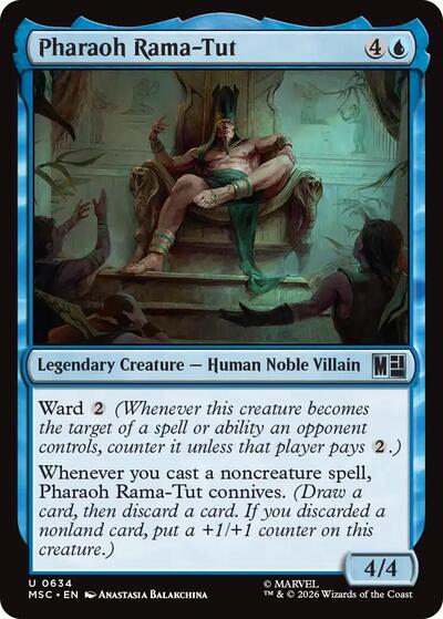 Pharaoh Rama-Tut (Commander: Marvel Super Heroes) Light Play