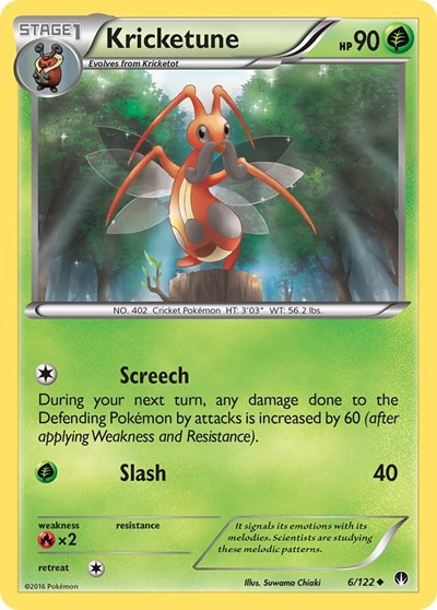Kricketune (XY - BREAKpoint) Medium Play