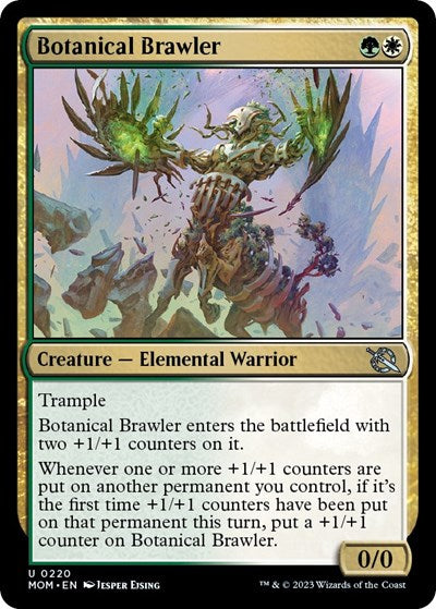 Botanical Brawler (March of the Machine) Damaged / Poor