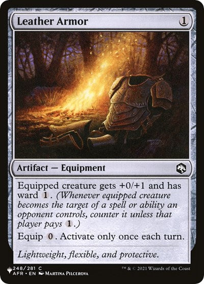 Leather Armor (The List) Light Play