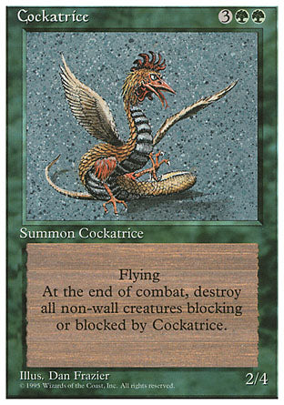 Cockatrice (4th Edition) Light Play