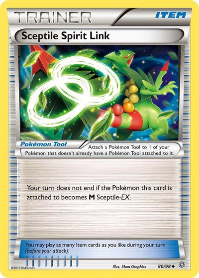 Sceptile Spirit Link (XY - Ancient Origins) Medium Play