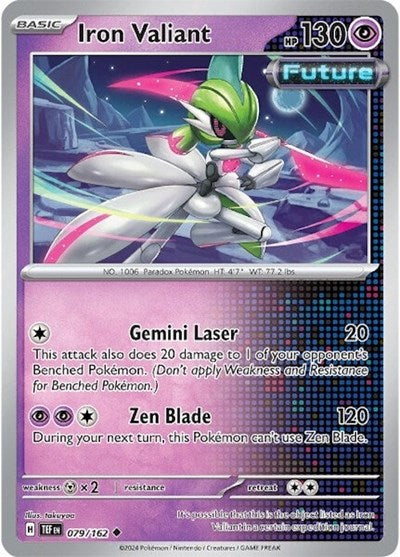 Iron Valiant - 079 (SV05: Temporal Forces) Light Play