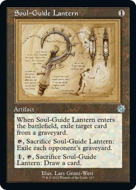 Soul-Guide Lantern (Schematic) (The Brothers' War: Retro Frame Artifacts) Light Play