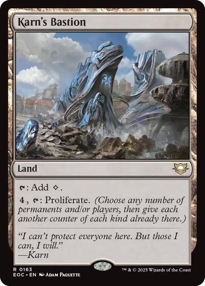 Karn's Bastion (Commander: Edge of Eternities) Light Play