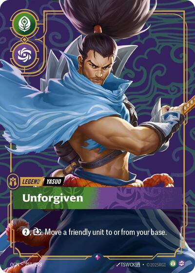 Yasuo Unforgiven (Origins) Light Play Foil