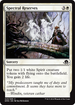 Spectral Reserves (Eldritch Moon) Light Play Foil