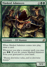 Masked Admirers (Lorwyn) Medium Play