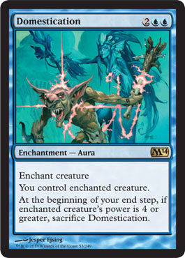 Domestication (Magic 2014 Core Set) Heavy Play