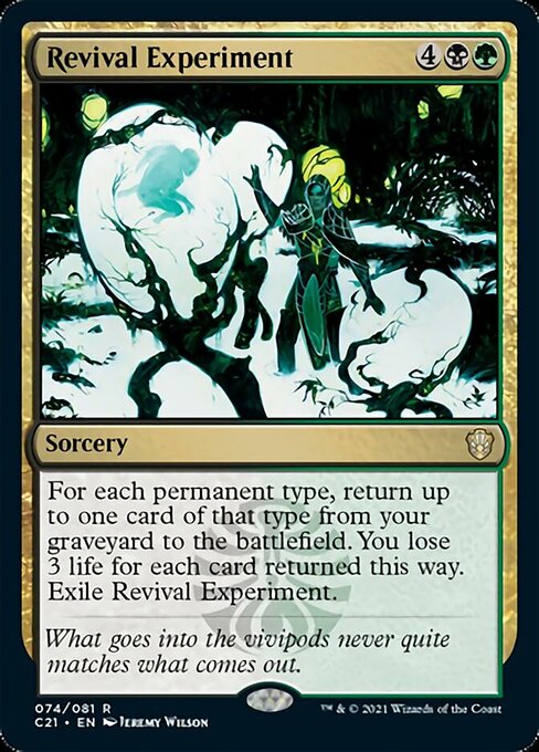 Revival Experiment (Commander 2021 Strixhaven) Light Play