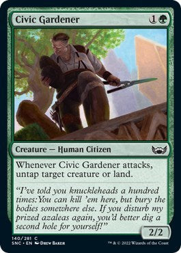 Civic Gardener (Streets of New Capenna) Light Play Foil