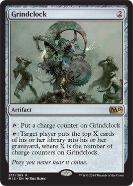 Grindclock (Magic 2015 Core Set) Light Play