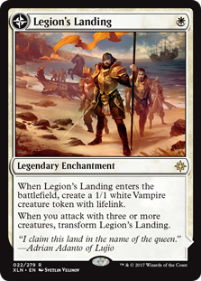 Legion's Landing (Adanto the First Fort) (Ixalan) Light Play