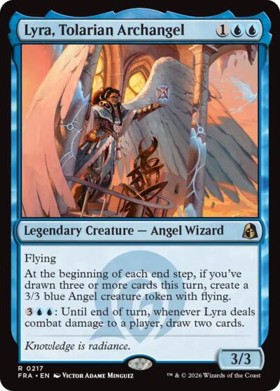 Lyra, Tolarian Archangel (Reality Fracture) Light Play