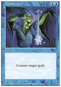 Counterspell (5th Edition) Light Play