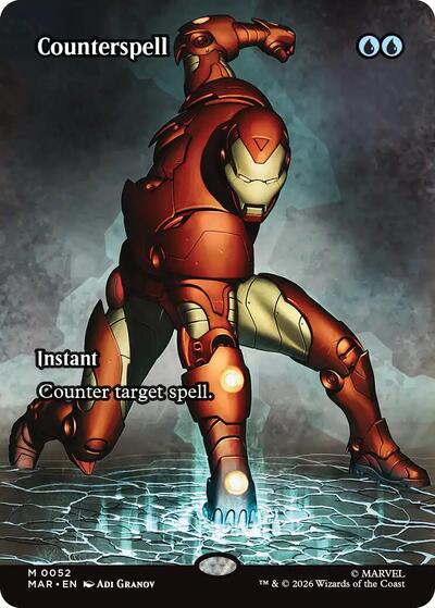 Counterspell (Borderless) (0052) (Marvel Eternal-Legal) Near Mint