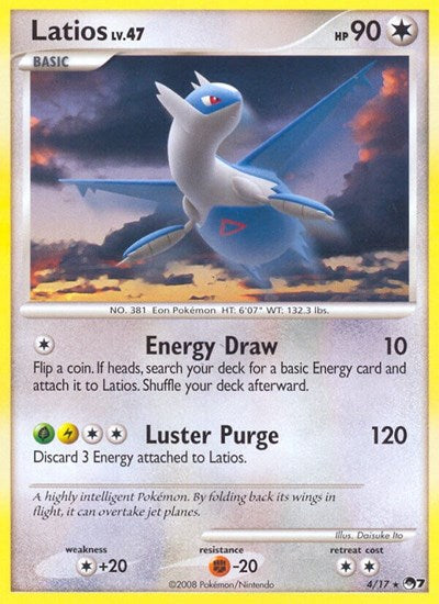 Latios (POP Series 7) Medium Play Holofoil