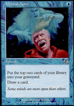 Mental Note (Judgment) Medium Play