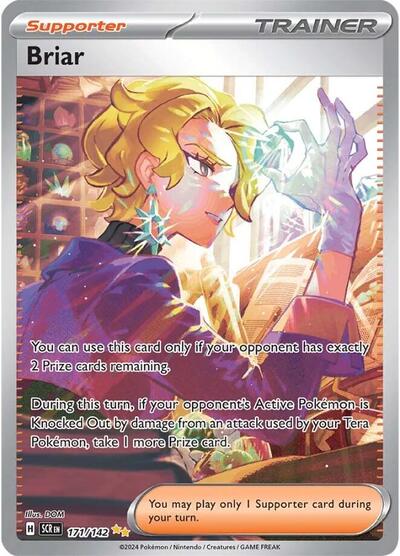 Briar - 171 (SV07: Stellar Crown) Light Play Holofoil