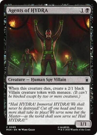 Agents of HYDRA (Marvel Super Heroes) Light Play