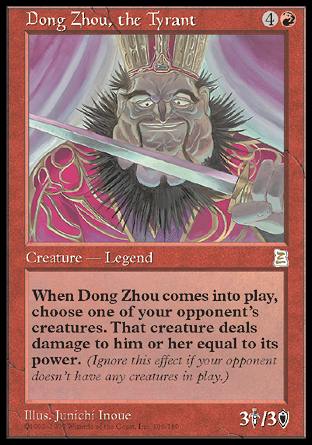 Dong Zhou, the Tyrant (Portal Three Kingdoms) Light Play