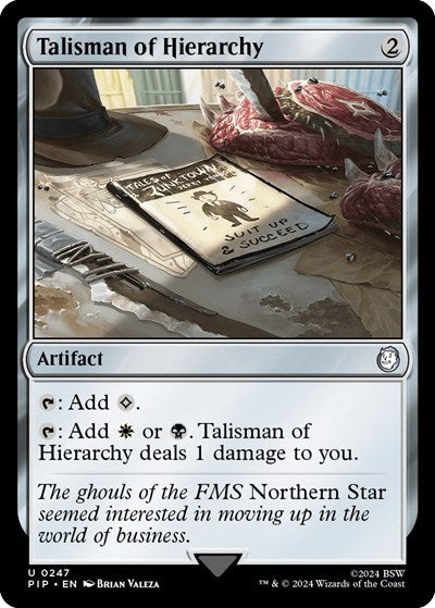 Talisman of Hierarchy (Universes Beyond: Fallout) Light Play
