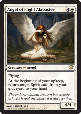 Angel of Flight Alabaster (Innistrad) Light Play