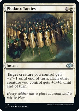 Phalanx Tactics (Jumpstart 2022) Light Play