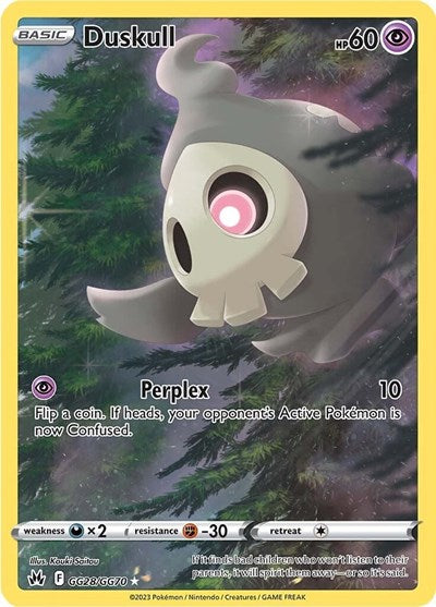 Duskull (Crown Zenith: Galarian Gallery) Near Mint Holofoil
