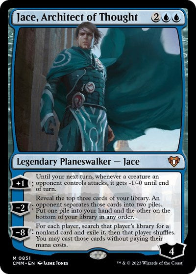 Jace, Architect of Thought (Commander Masters) Near Mint