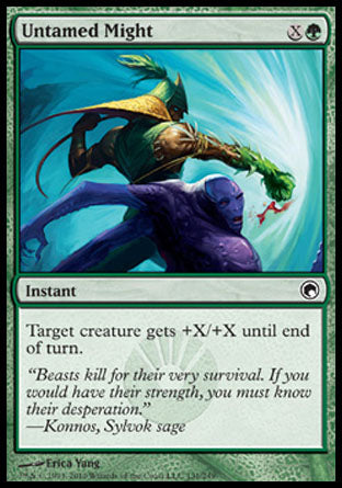 Untamed Might (Scars of Mirrodin) Light Play