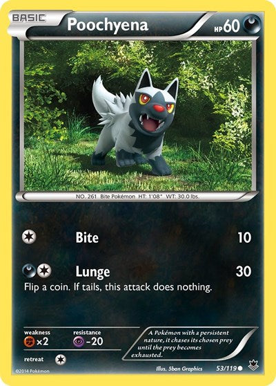 Poochyena (XY - Phantom Forces) Light Play