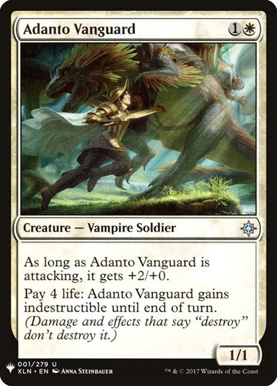 Adanto Vanguard (Mystery Booster) Light Play