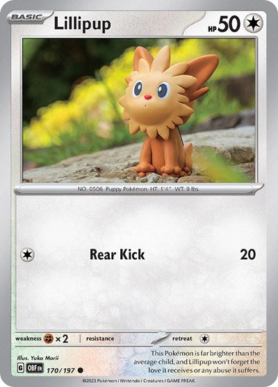 Lillipup (Scarlet and Violet: Obsidian Flames) Light Play