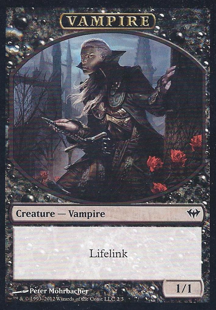 Vampire (Token) (Dark Ascension) Medium Play