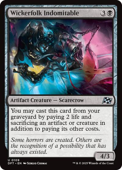 Wickerfolk Indomitable (Aetherdrift) Light Play
